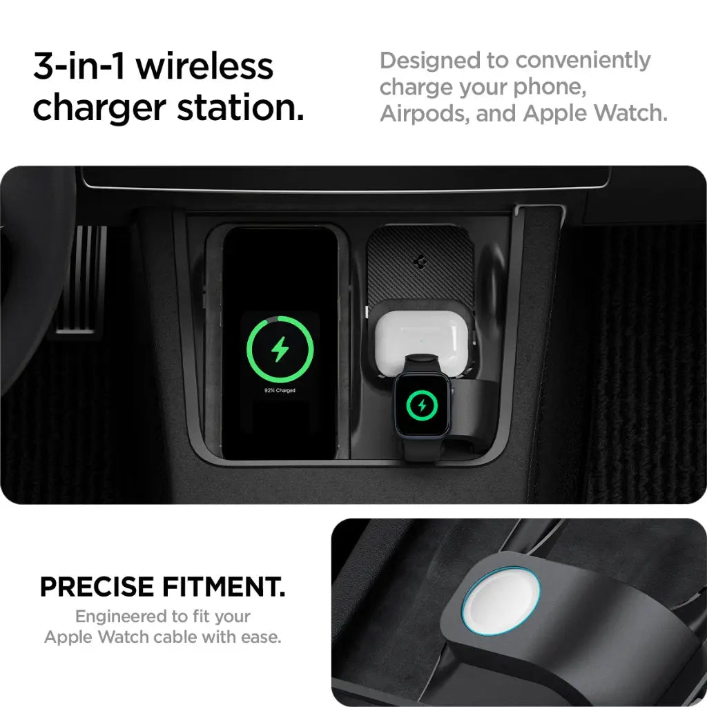 Tesla Model Y (2021-2024) & Model 3 (2021-2023) 3-in-1 Organizer Mount Spigen Singapore Singapore