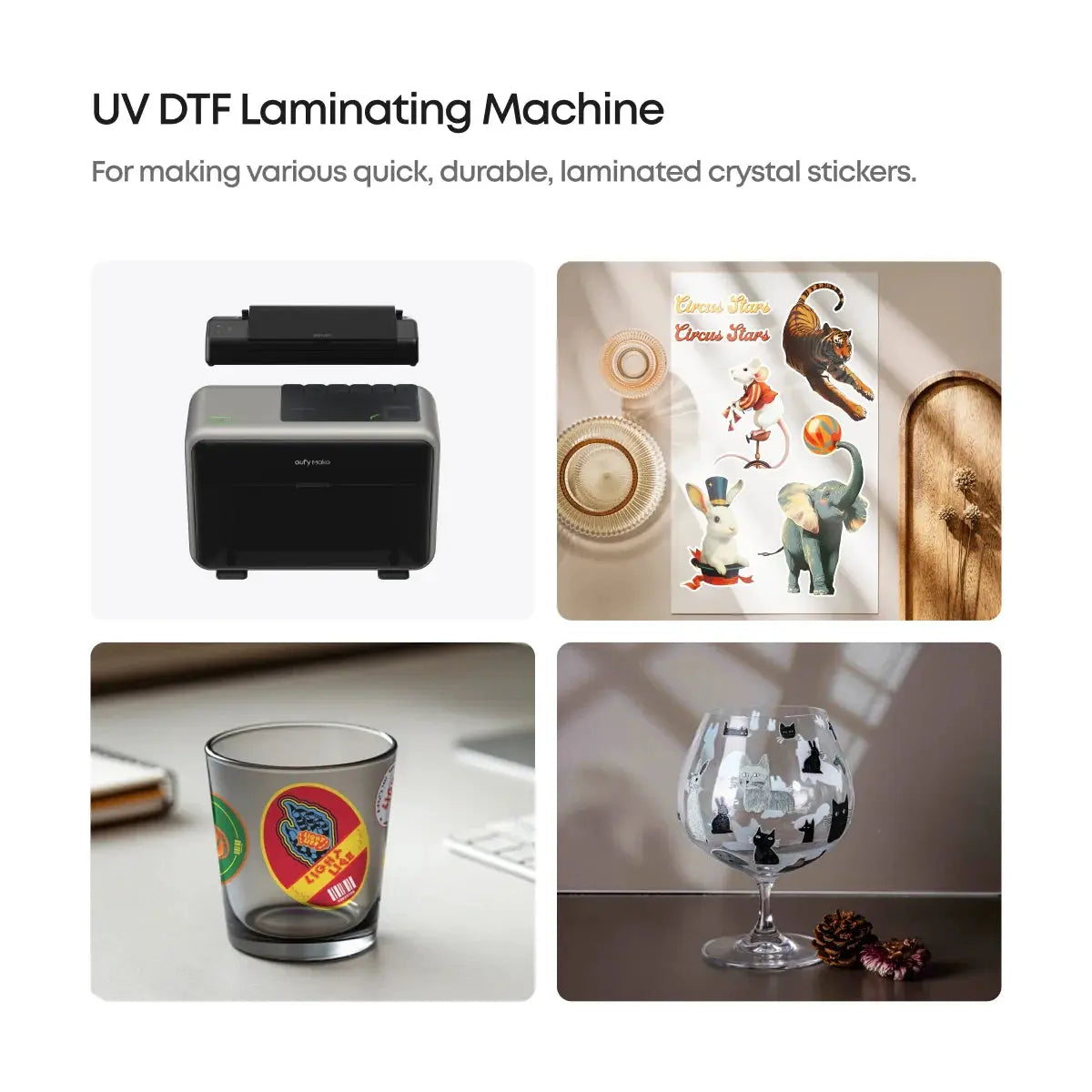eufyMake UV DTF Laminating Machine for UV Printer E1 V8270 Tech House Singapore