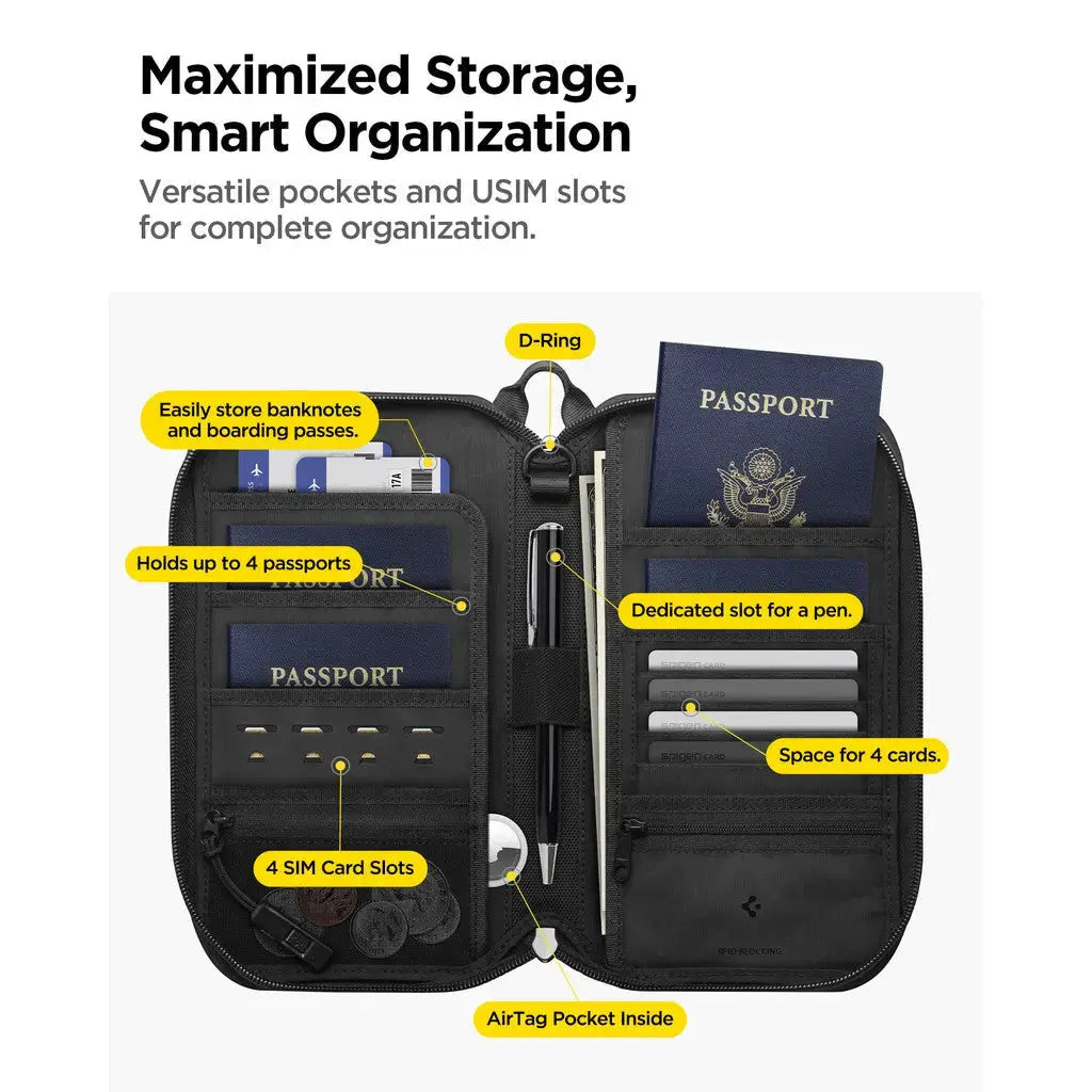 Universal Passport Pouch Klasden KD500 Spigen Singapore Singapore