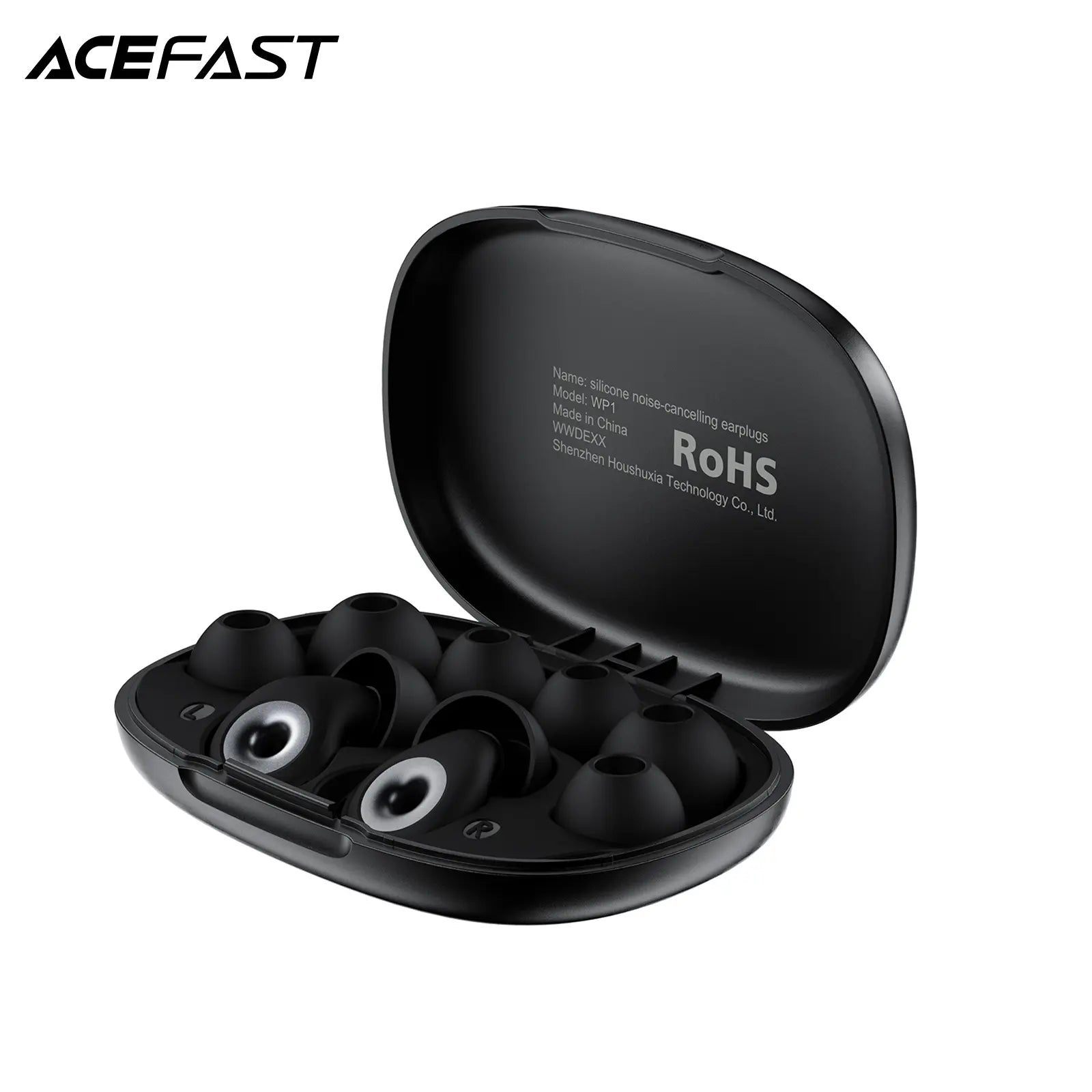Acefast WP1 Noise Cancelling Earplugs Waterproof Sleep Earplugs Noise Reduction Earbuds Tech House Singapore