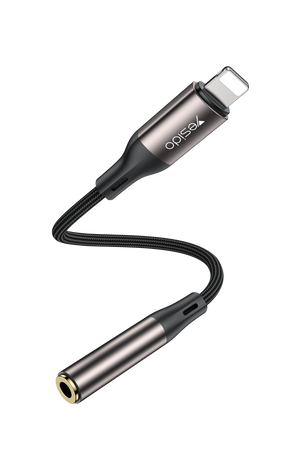 YESIDO Lightning to 3.5mm AUX Adapter YAU45 Yesido Singapore