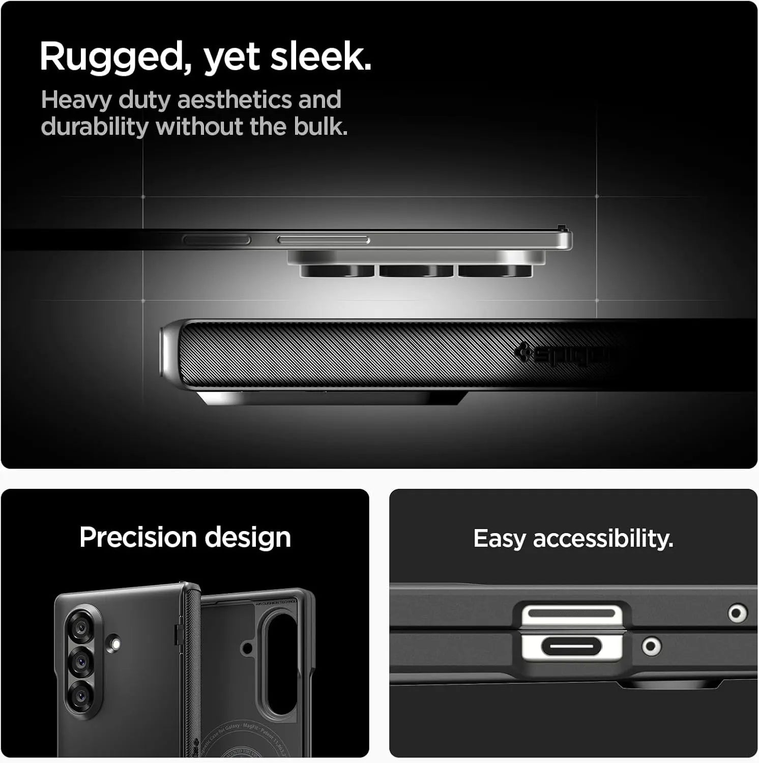 Galaxy Z Fold 7 Case Slim Armor Pro MagFit Spigen Singapore Singapore