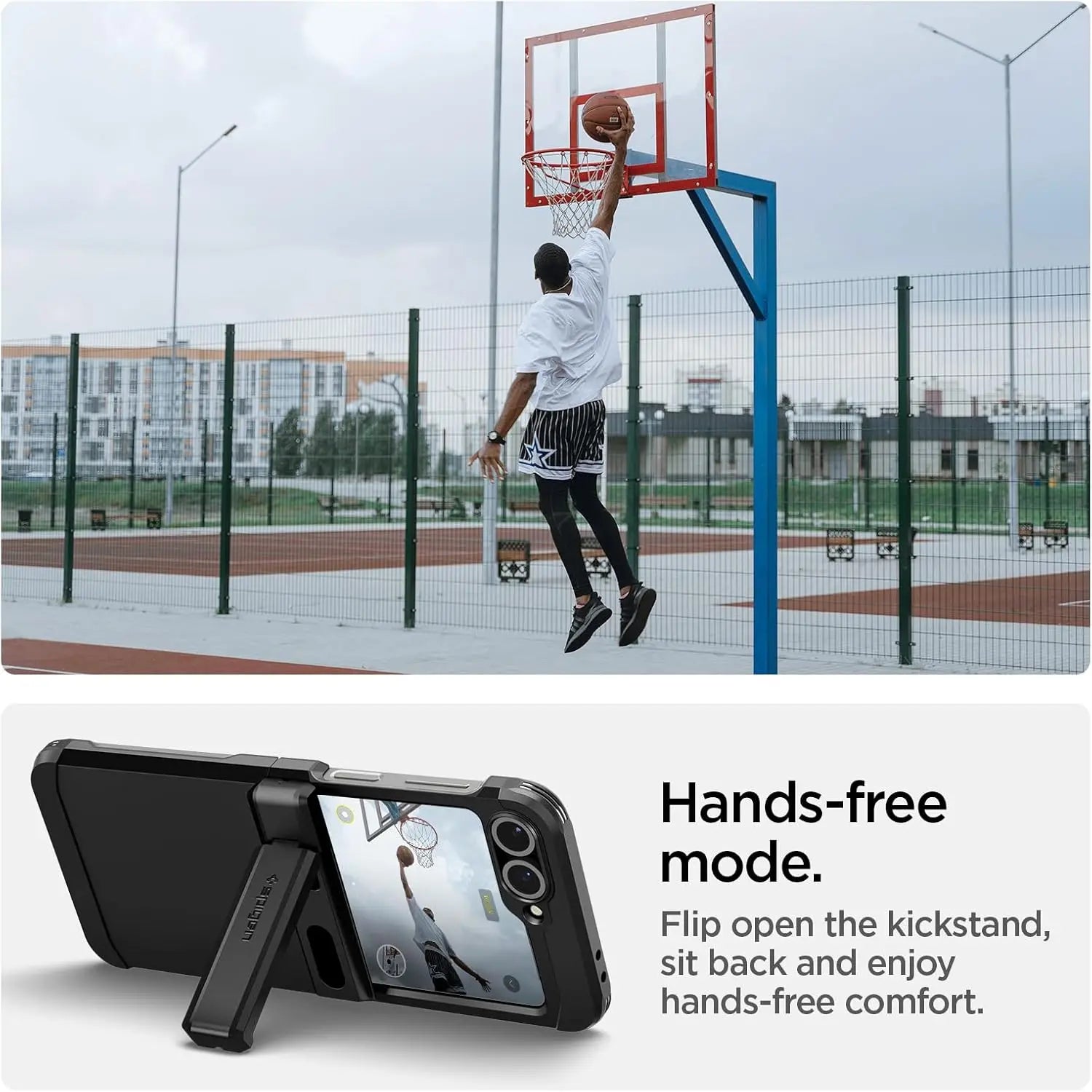 Galaxy Z Flip 7 FE / Z Flip 6 Case Tough Armor Pro MagFit Spigen Singapore Singapore