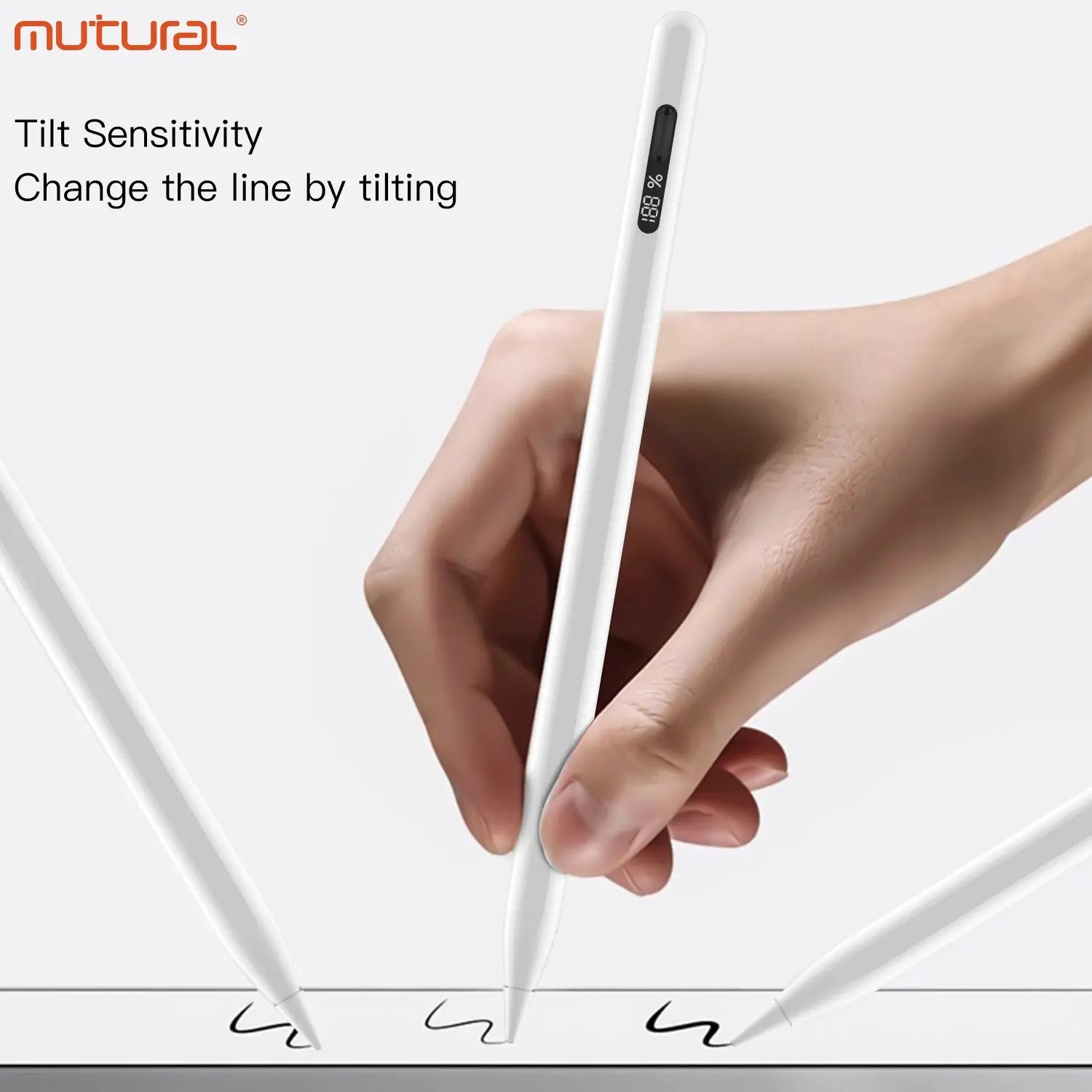 Mutural 990 Digital Display Stylus Pen with Palm Rejection Compatible with iPad 2018 or later models Tech House Singapore