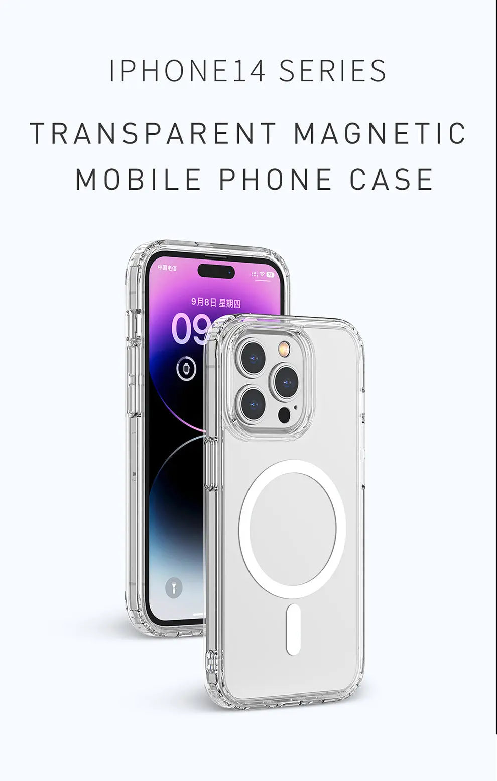 Recci iPhone14 Pro Magnetic Case RPC-A120 Tech House Singapore