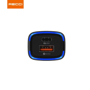 Recci Car Charger PD20W RQ02 Tech House Singapore