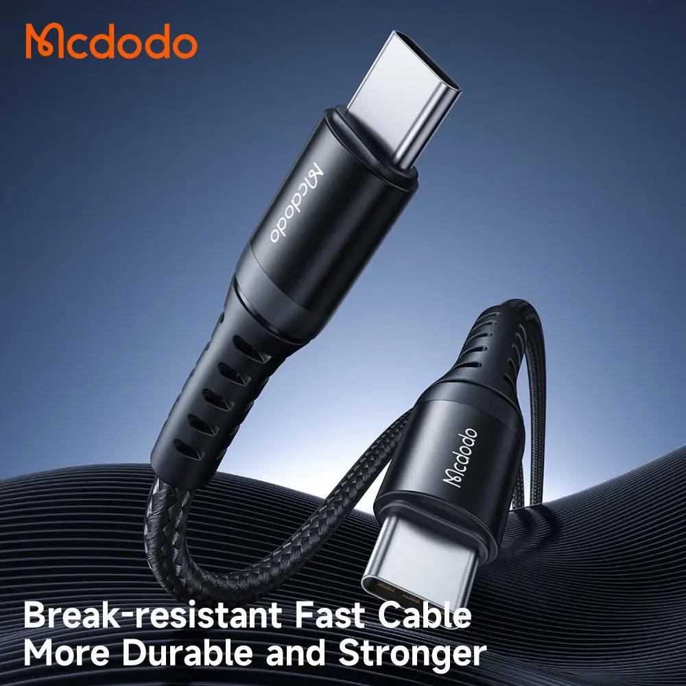 Mcdodo USB-C to USB-C Cable 60W Fast Charging (0.2M/3M) CA-5640/CA-5642 Tech House Singapore