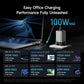 Cuktech 10 Power Charger Mini 120W GaN Charger Fast Charging with USB-C Cable Multi-Port PPS PD Wall Charger AD1203P-UK Tech House Singapore
