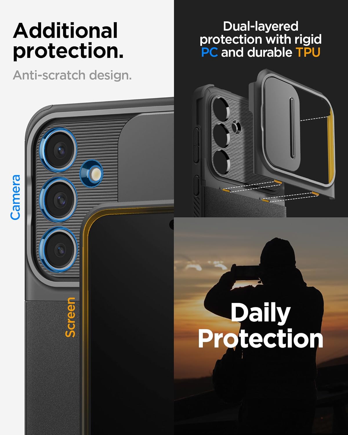 Spigen Galaxy S24 FE Case Optik Armor - Tech House