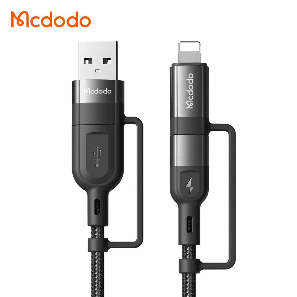 Mcdodo 4-in-1 Cable 60W Fast Charging (1.2M) CA-8070 Tech House Singapore