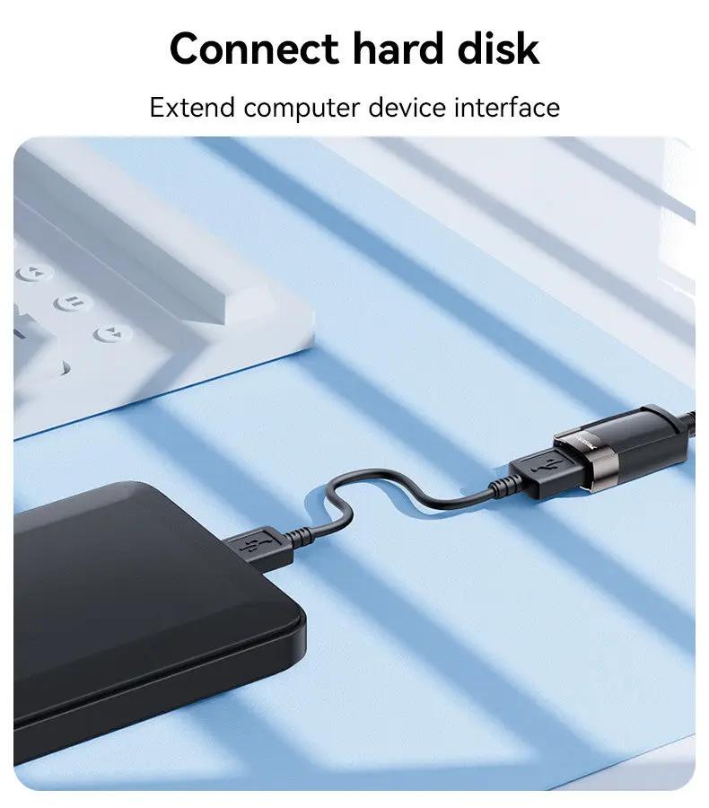 YESIDO USB 2.0 Braided 1.5m Extension Cable GS26 Tech House Singapore