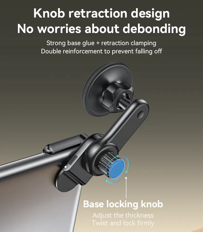 YESIDO Car Mount Magnetic Screen Corner Snap-On Phone Holder C213 Tech House Singapore