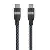Anker USB C to USB C Cable 240W Upcycled-Braided Fast Charging Cable (3ft / 6ft) A82E2 - Black
