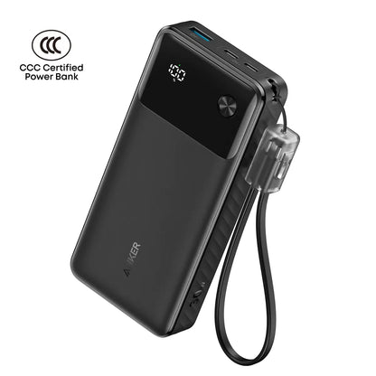Anker Power Bank Powercore 20000mAh 30W Portable Charger with USB C Cable Lanyard A1384 Anker Singapore