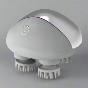 Breo Scalp Mini Pro Massager Silver with Base Breo