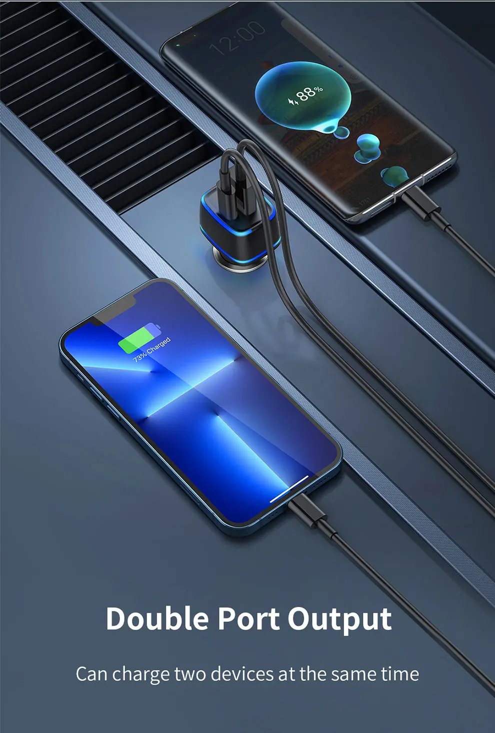 Recci Car Charger PD20W RQ02 Tech House Singapore