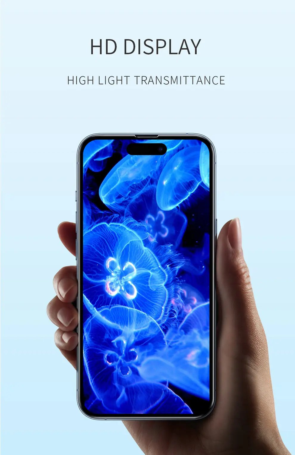 Recci iPhone 14 Pro Max Screen Glass Protector RSP-A19HD Tech House Singapore