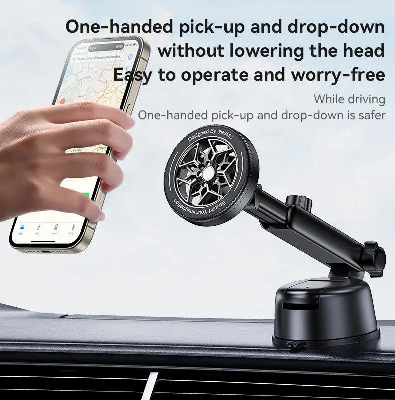 YESIDO Ring-shaped Magnetic Car Mount Phone Holder C266 Tech House Singapore