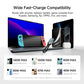 CUKTECH CP Braided 6A USB-C to C Cable 240W Fast Charging 6A 15cm 480Mbps Magnetic Ports CTC615S Tech House Singapore