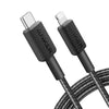 Anker 322 PowerLine USB-C to Lightning Cable 6ft/1.8m 60W Cable A81B6 - Black