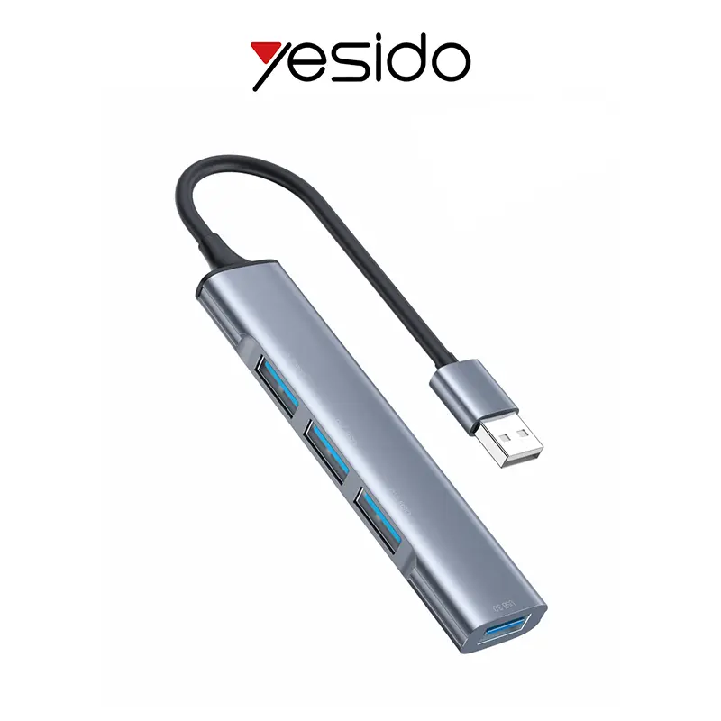 YESIDO 4 in 1 Functional USB Hub Adapter HB18 Tech House Singapore