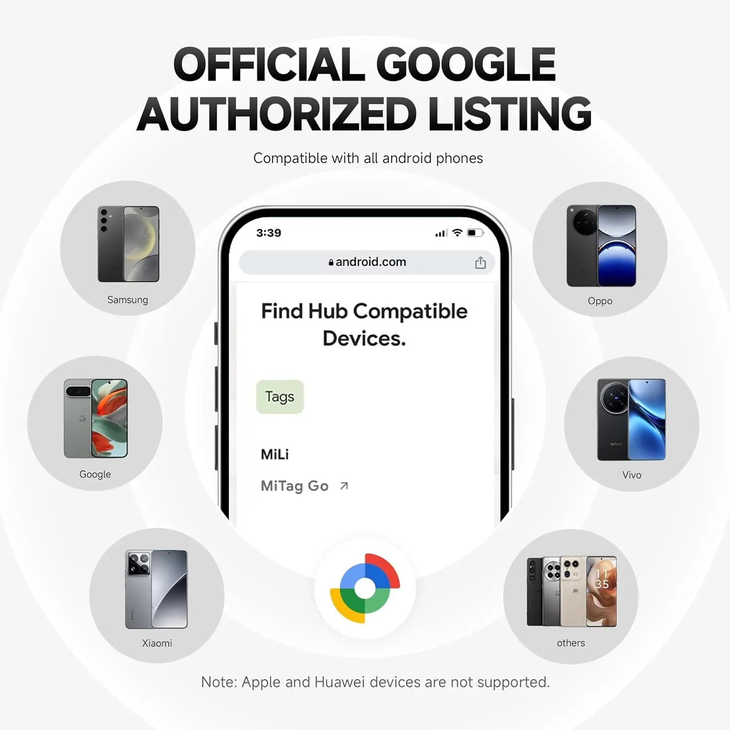 MiLi MiTag Bluetooth Item Finder (IOS & Android Compatible) Key Finder, Luggage Locator, Pet Position and more (HD-P16) MiLi Singapore
