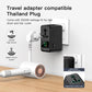 OLLOES GaN 200W Universal Travel Adapter with Smart Digital Display 3 x USB-C 1 x USB-A Fast Charging Tech House Singapore