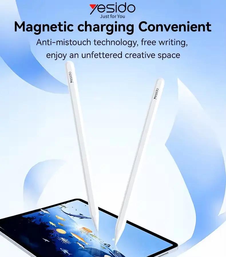 YESIDO Magnetic Wireless Charging Stylus Pen ST18 Tech House Singapore