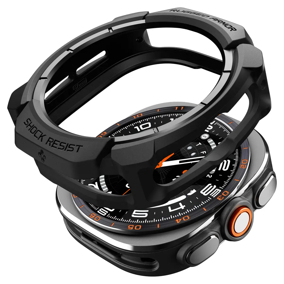 Spigen Samsung Watch Ultra 2 Case (47mm) Rugged Armor Spigen Singapore Singapore