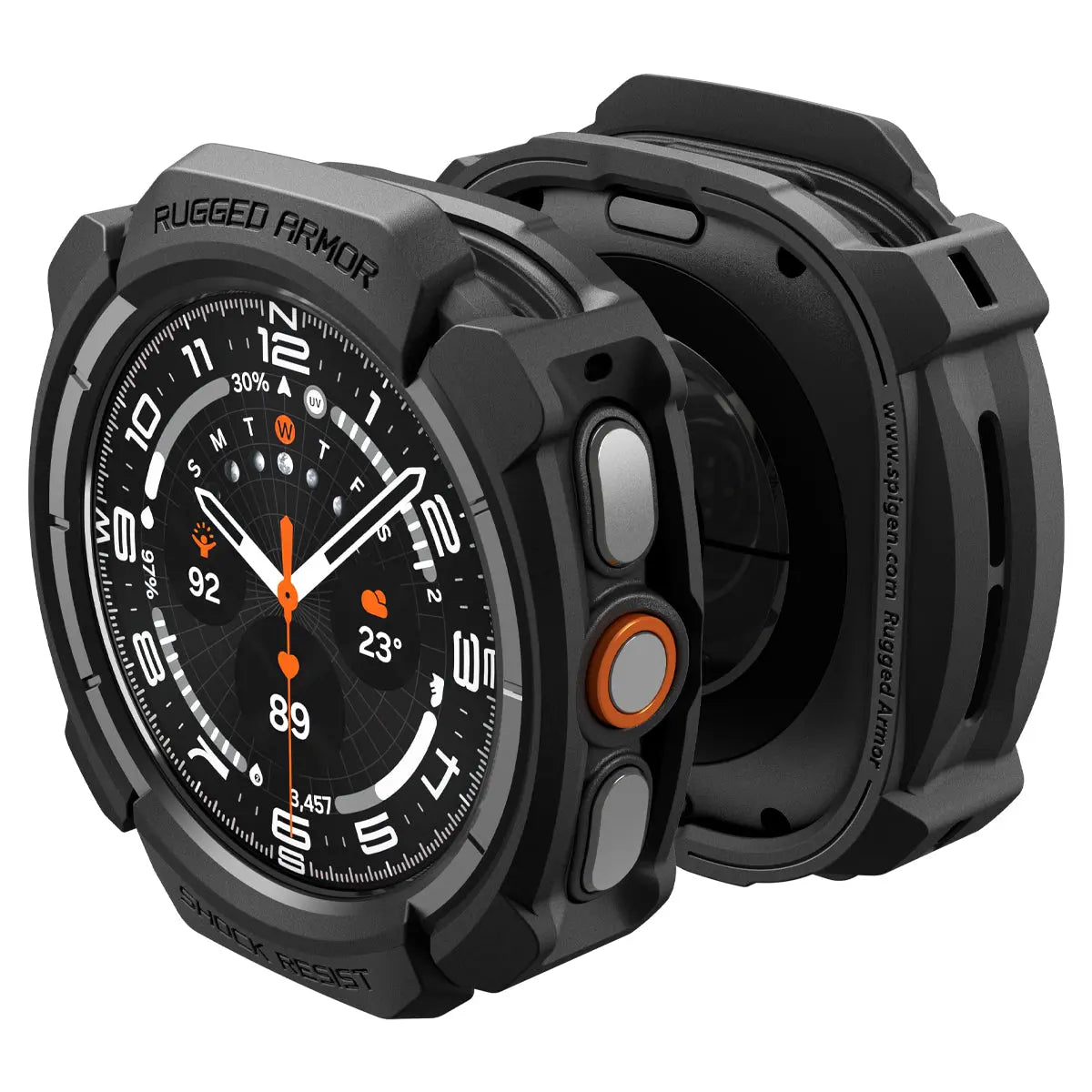 Spigen Samsung Watch Ultra 2 Case (47mm) Rugged Armor Spigen Singapore Singapore