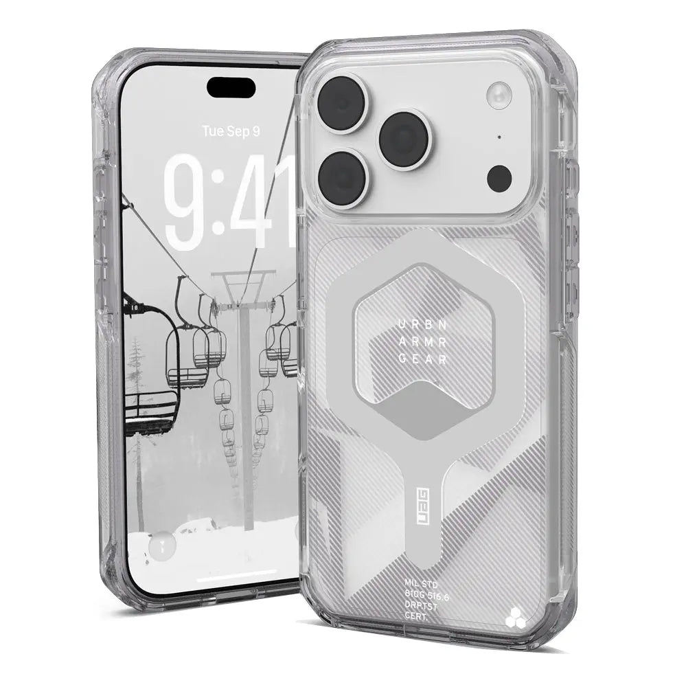 UAG iPhone 18 Pro / iPhone 17 Pro Case 6.3" Plyo Interface Ice/Smoke Magnetic Phone Case – Limited Edition Tech House Singapore