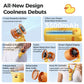Aecooly x CapyLulu Portable Handheld Fan Air Gimbal Portable Mini Desk Fan Portable Mini Neck Fan Tech House Singapore
