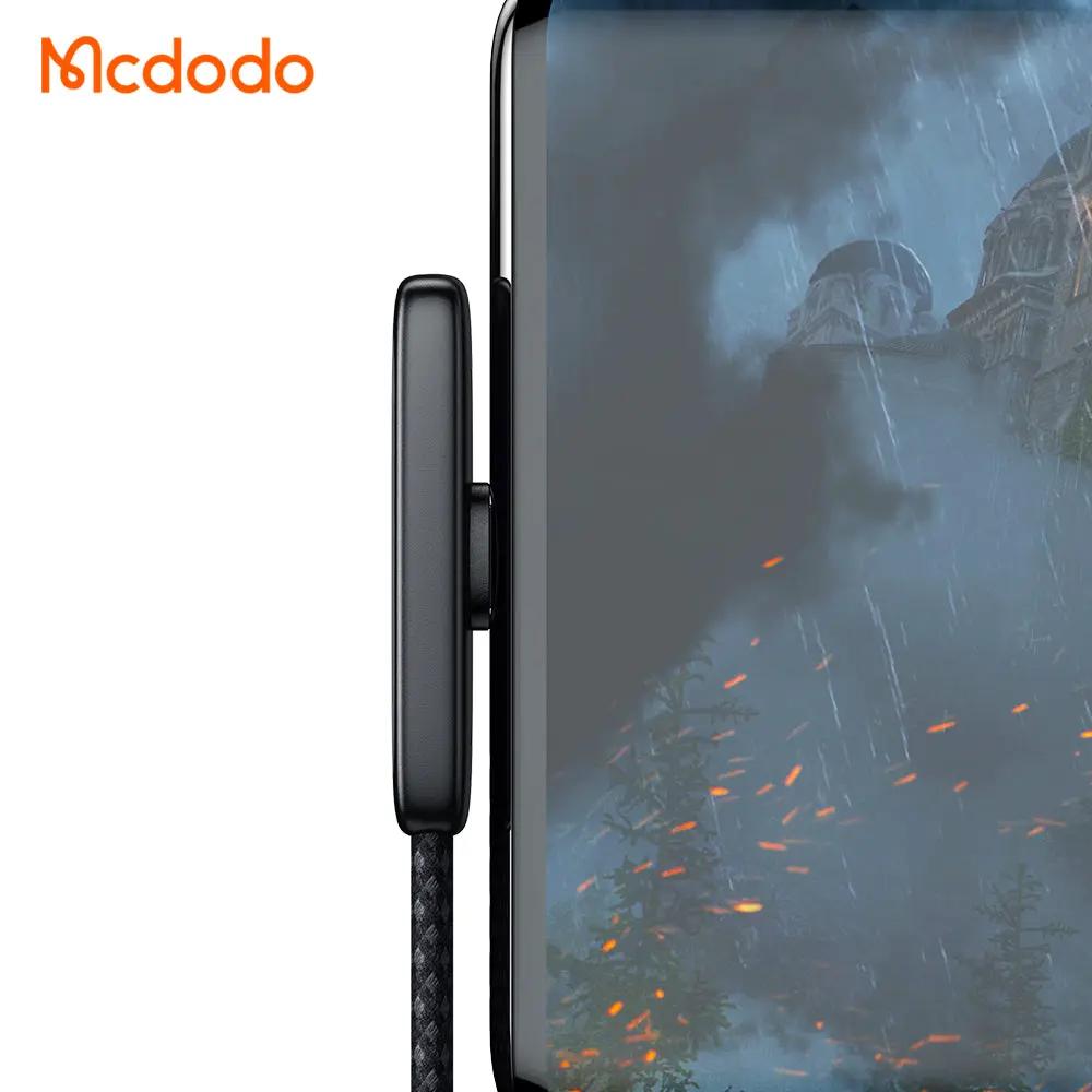 MCDODO USB-C to USB-C Cable 65W Fast Charging (1.8M) 90 Degree Cable CA-3361 Tech House Singapore