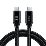 Mcdodo USB-C to USB-C 3.1 Gen 2 Cable 100W Fast Charging (1.2M) with 4K/60Hz HDR Video Output CA-7132 Tech House Singapore