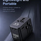 OLLOES GaN 70W Universal Travel Adapter with Extra US/EU Plug 3 x USB-C 1 x USB-A GaN Fast Charging Tech House Singapore