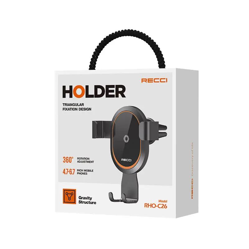 Recci Gravity Car Airvent Bracket Mount RHO-C26 Tech House Singapore