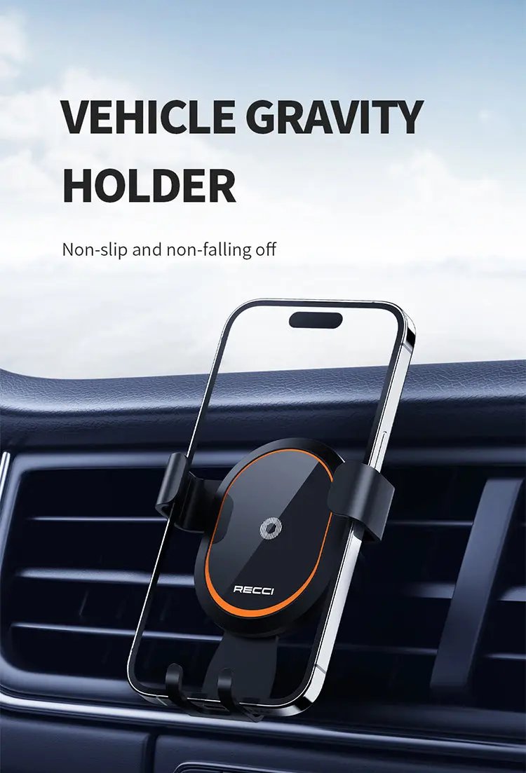 Recci Gravity Car Airvent Bracket Mount RHO-C26 Tech House Singapore