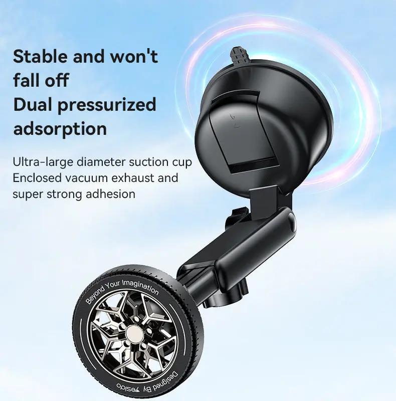 YESIDO Ring-shaped Magnetic Car Mount Phone Holder C266 Tech House Singapore