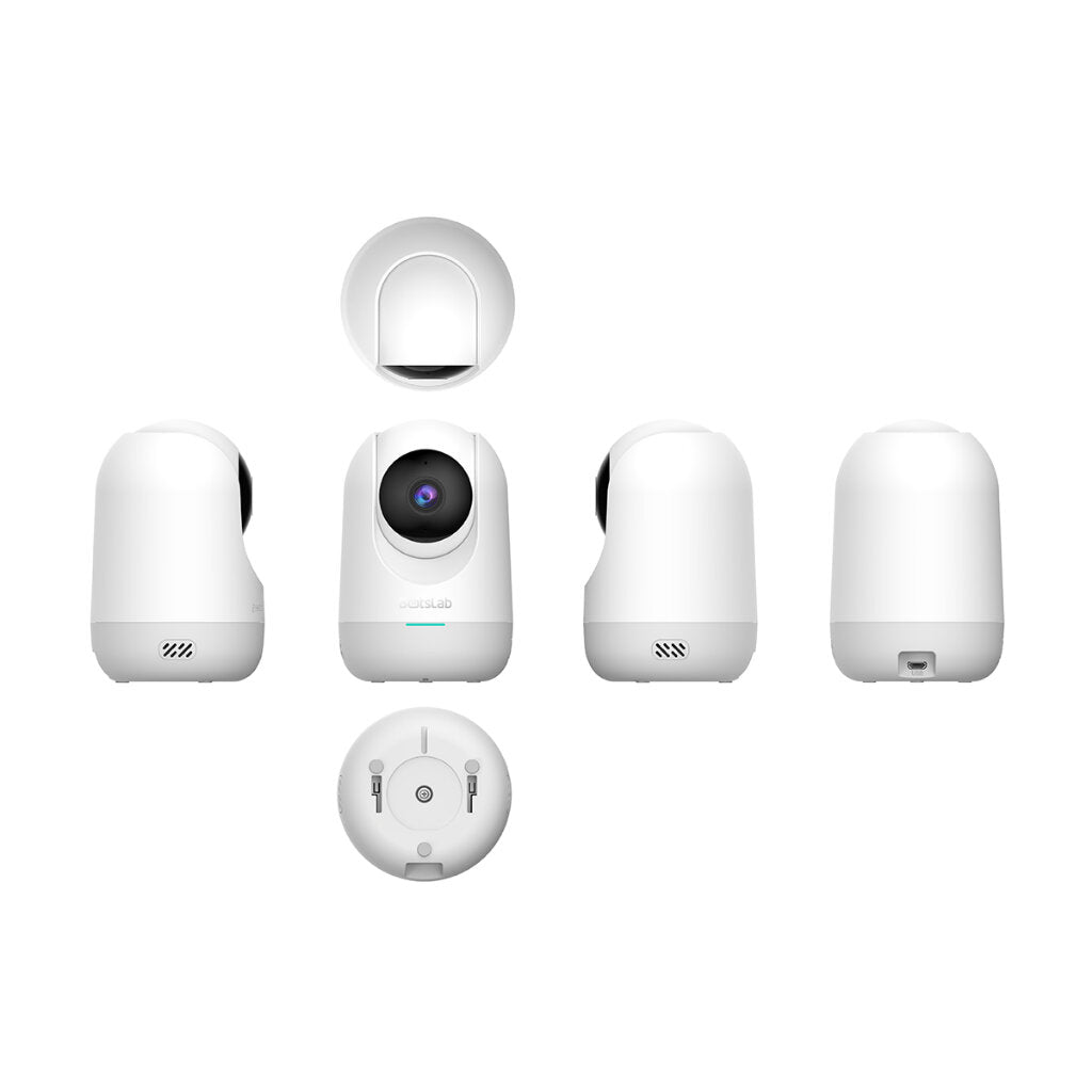 Botslab Indoor Cam2, 2K Pan and Tilt CCTV Wireless Home Camera Botslab