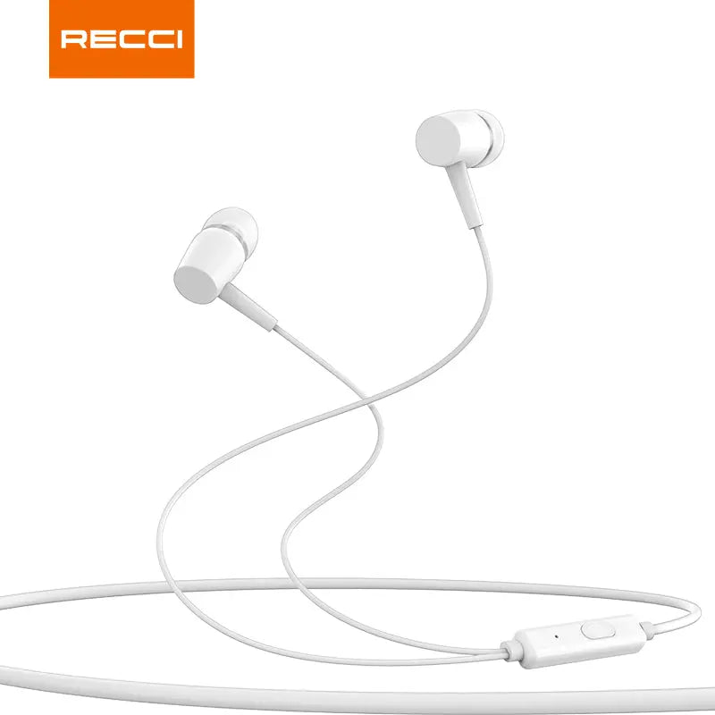 Recci 3.5mm Wired In ear Earpiece REP-L06 Tech House Singapore
