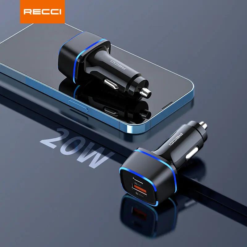 Recci Car Charger PD20W RQ02 Tech House Singapore