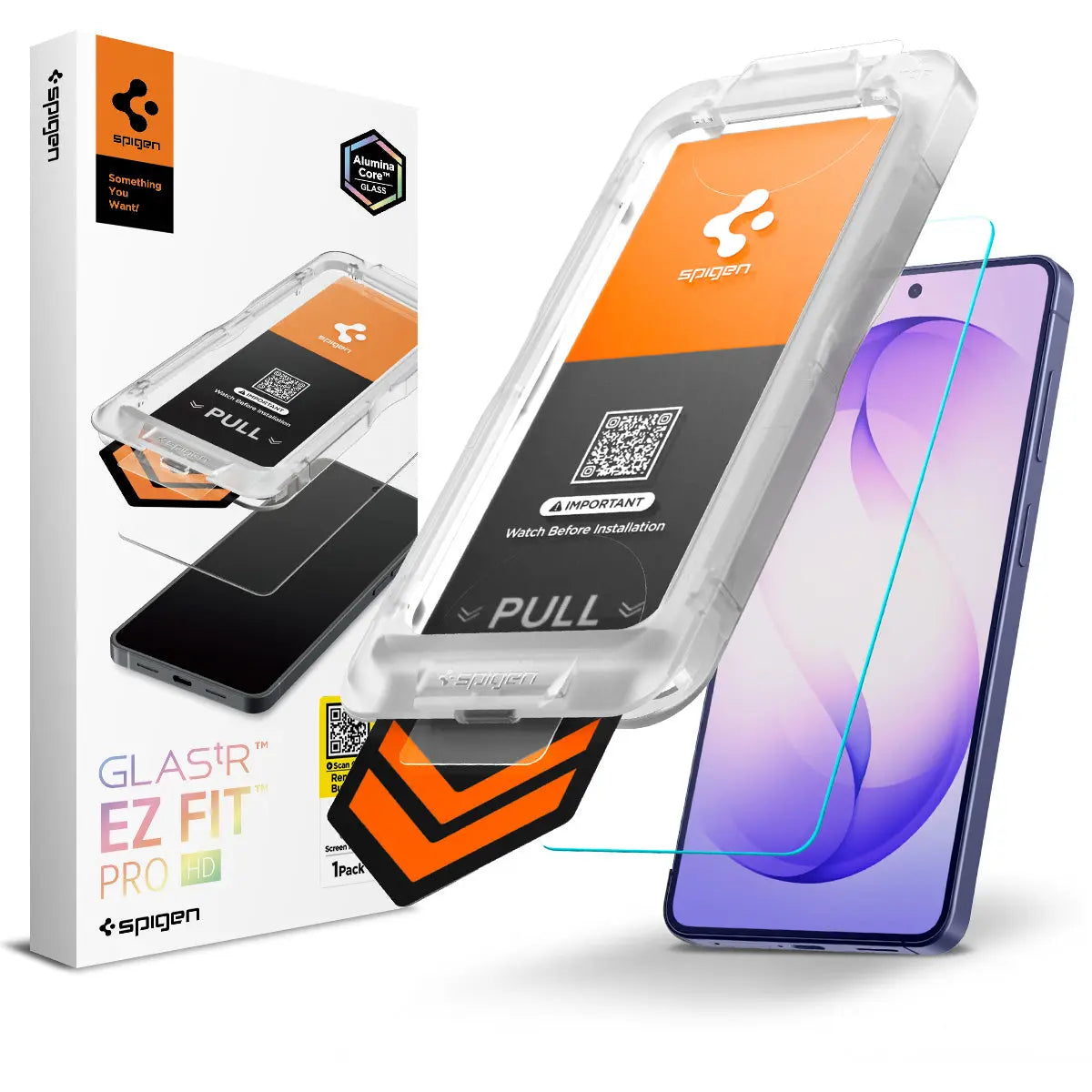 Samsung S26+ Screen Protector 6.7" EZ Fit Pro HD Spigen Singapore Singapore