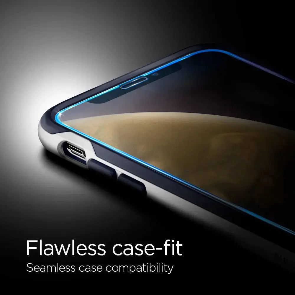 Spigen iPhone XR / iPhone 11 Screen Protector  Full Coverage HD Tempered Glass Spigen