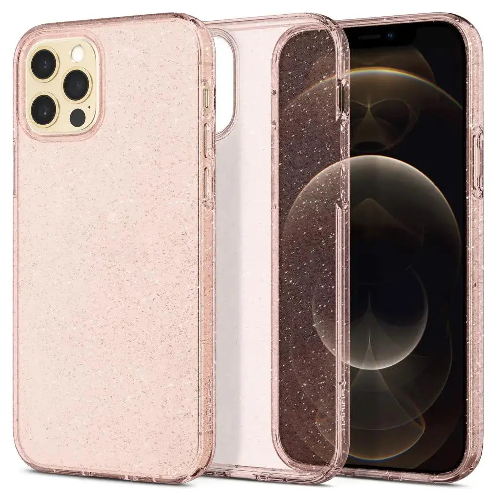 Spigen iPhone 12 Pro / iPhone 12 Case Liquid Crystal Glitter Spigen