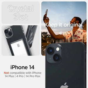 Spigen iPhone 14 / iPhone 13 Case Crystal Slot Spigen