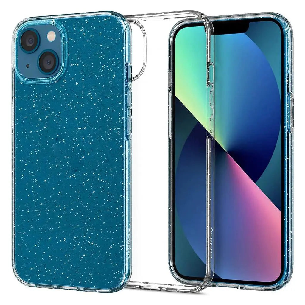 iPhone 13 Case Liquid Crystal Glitter