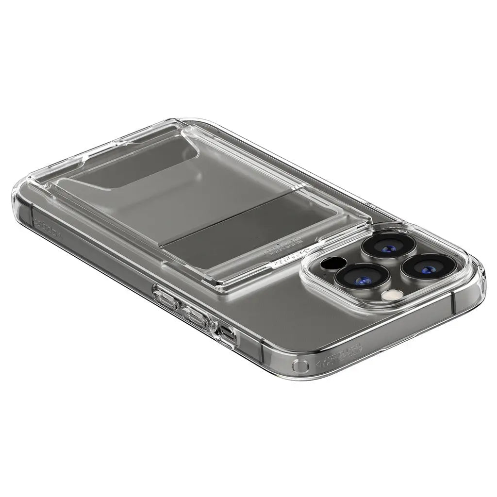 iPhone 14 Pro Case Crystal Slot Dual