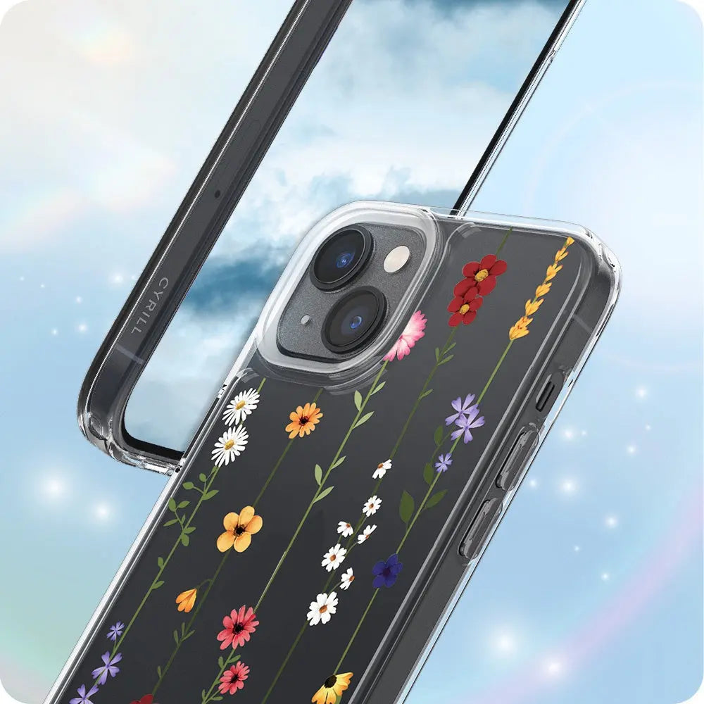 CYRILL Cecile iPhone 14 Plus Case / iPhone 15 Plus Cover Flower Garden