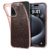 Spigen iPhone 15 Pro Case Liquid Crystal Glitter - Rose Quartz