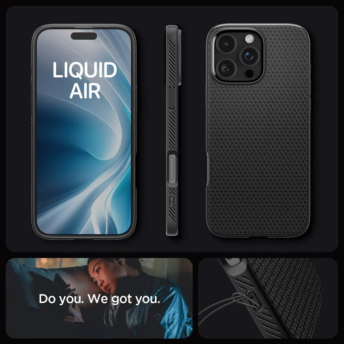 Spigen iPhone 16 Pro Max Case Liquid Air Spigen